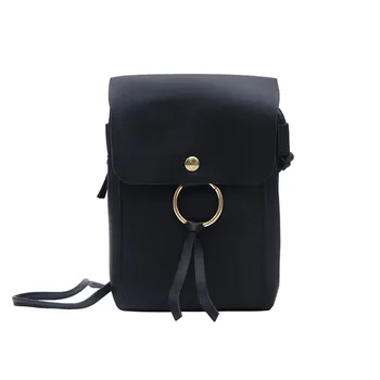 

New Elegant Shoulder Bag Women Wild Simple Messenger Bag For Girls Fashion Flip Pure-Colour Cover Retro Purse Flap Bag K625