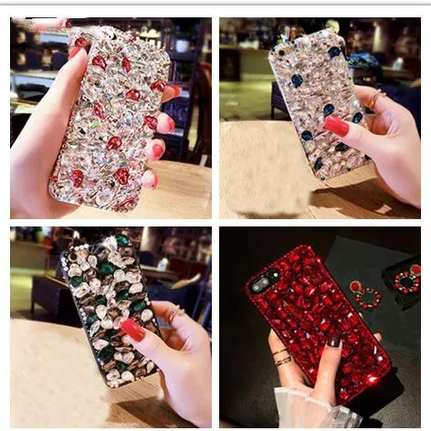 

XINGDUO for iphone6 6s 7 8 plus for iphoneX XS MAX XR Luxury Glitter Back Cover Crystal Bling Diamond rhinestone soft Phone case