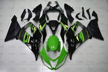 

Zx6r 2016 Fairing Kits for Kawasaki Zx6r 2013 - 2016 Black Green Full Body Kits for Kawasaki Zx6r 2014 Plastic Fairings
