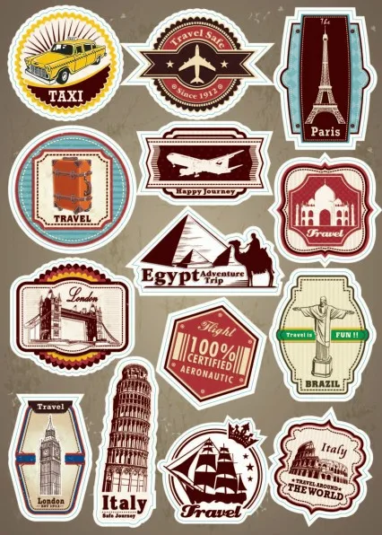 Laptop sticker Luggage Suitcase Waterproof Wall Skateboard