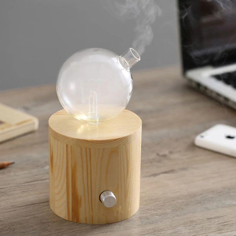 Aromatherapy Glass Essential Oil Nebulizing Diffuser Air Purifier Dispenser Air Freshener