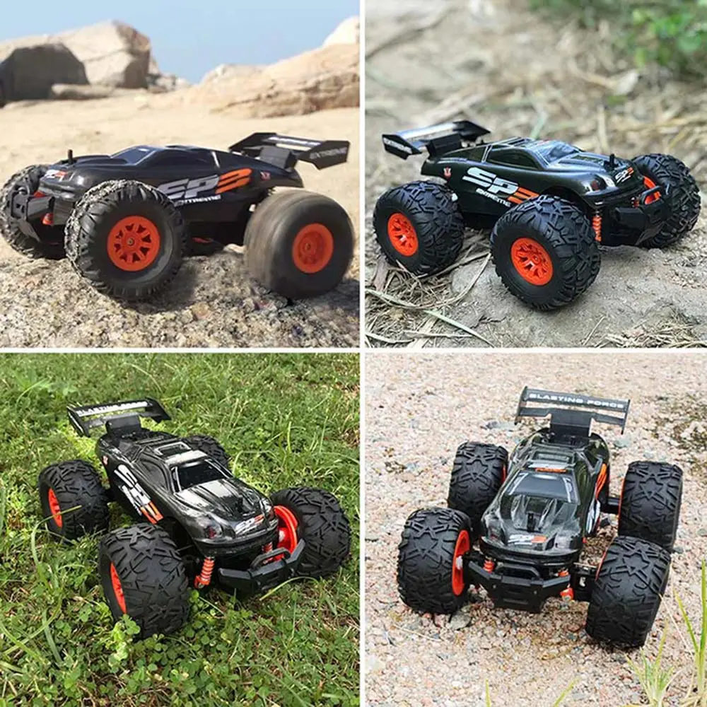 Радиоуправляемая машина 2,4G 1/18 Monster Truck, машинка с дистанционным управлением, игрушки с управлением, модель внедорожника, грузовик 15 км/ч, Радиоуправляемая машинка, игрушечные машинки