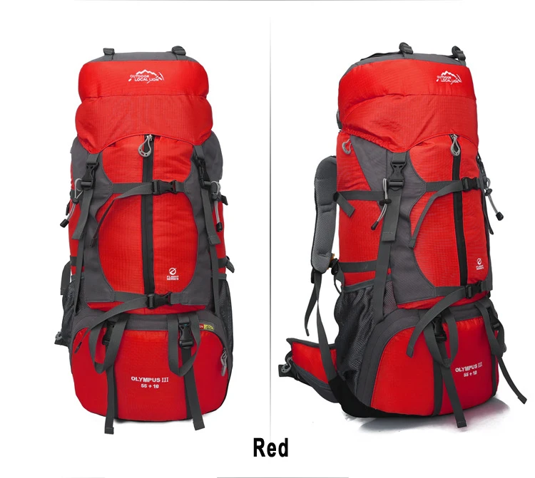 65L Large Capacity Backpack High quality Nylon Waterproof Travel bag Durable Multifunctional Rucksack For Outdoor Hiking Camping (15)