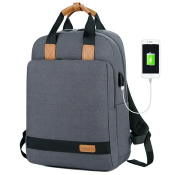 

Charging USB bagpack Laptop Backpacks Male Women Men Travel Mochila School Bag for Macbook 15 15.6 17 inch for lenovo dell asus