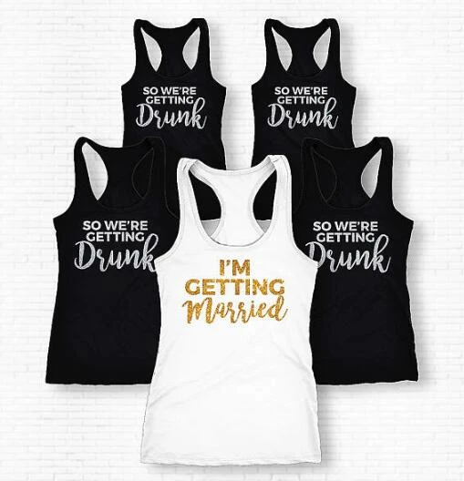 bridal shower tank tops