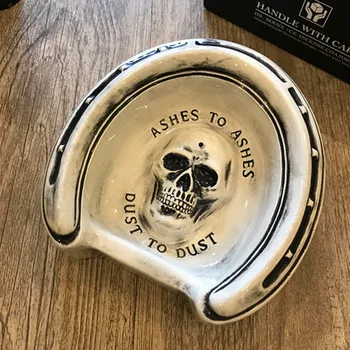 

Creative 3D Stereoscopic Skull ASHTRAY Art&Craft NEIGHBORHOOD NBHD Desktop Decoration Office G1994