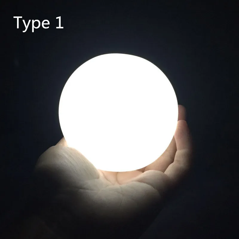 

ZINUO Round Led Moon lamp with battery Gift Moon Lamp High Bright Night Light LED Table Lamp Party Decoration two type