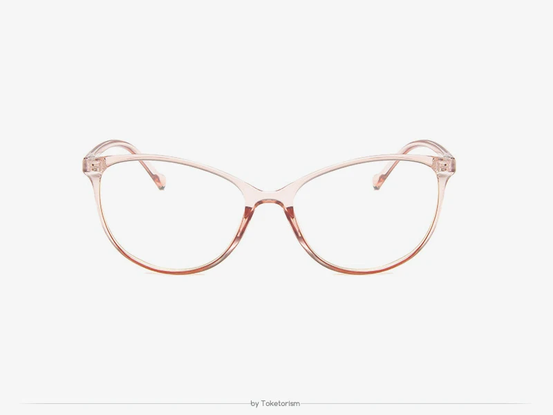 Toketorism Ретро женские очки оправа прозрачная оправа для оптических линз женские 6342