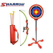 1 Set Kids Toy Archery Set Target Stand Board Quiver Games Shooting Gift For Outdoor Practice Game Accessories
