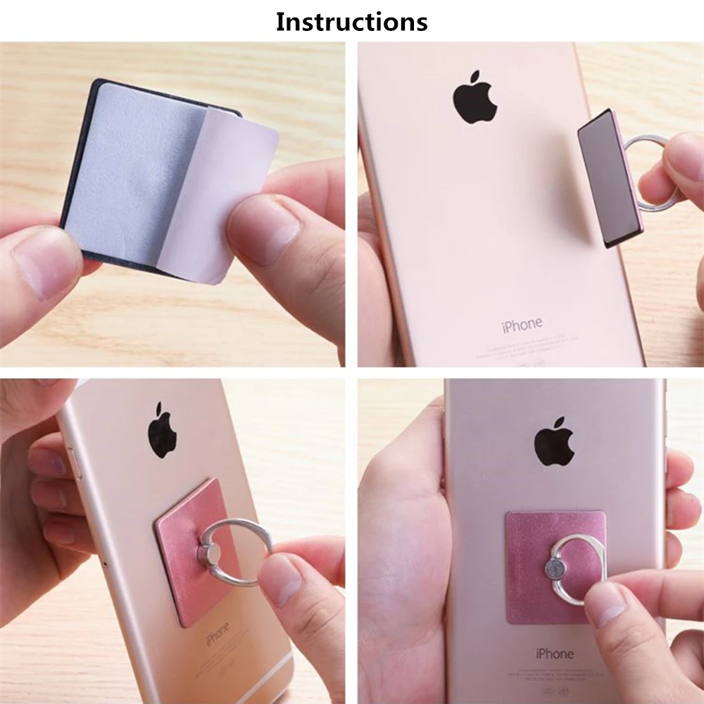 Finger-Ring-Phone-Holder-Easy-Mount-Bracket-Universal-Metal-Mobile-Phone-Stand-Holder-For-iPhone-X(5)