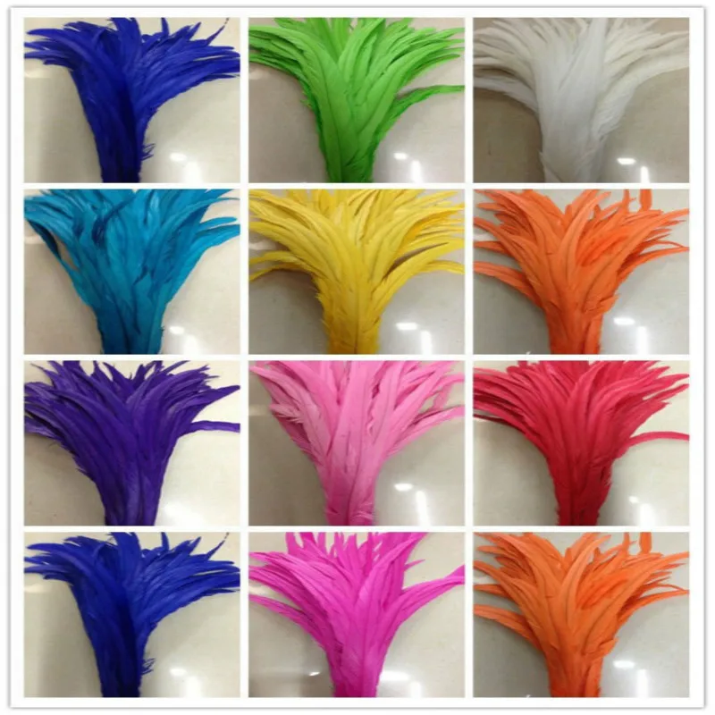 

500 шт./лот 14-16 дюймов/35-40 см/высокое качество с перьями из хвоста петуха/diy Аксессуары для свадебной вечеринки