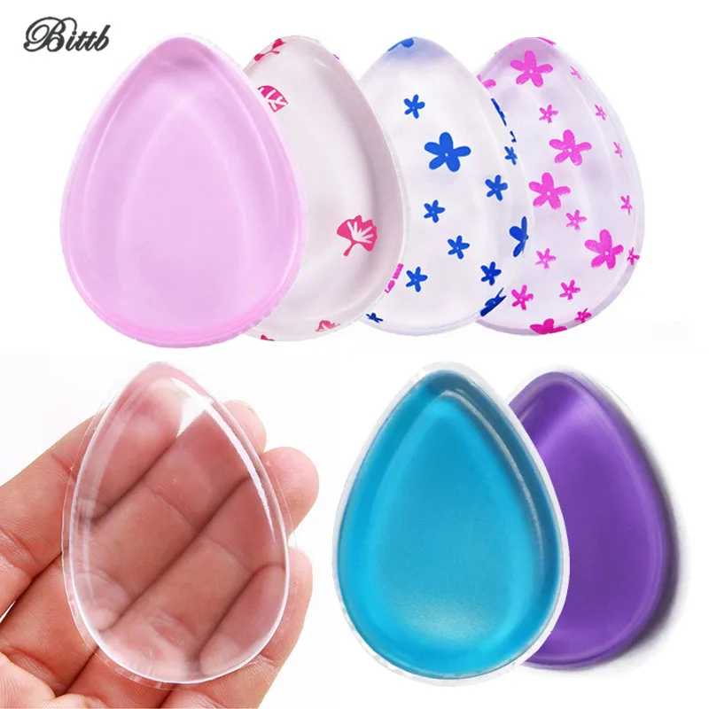 Bittb 35 قطعة Waterdrop سيليكون التجميل نفخة الأساس اسفنجة مكياج لينة مسحوق Maquiagem الجمال أساسيات هلام هلام اسفنجة مكياج
