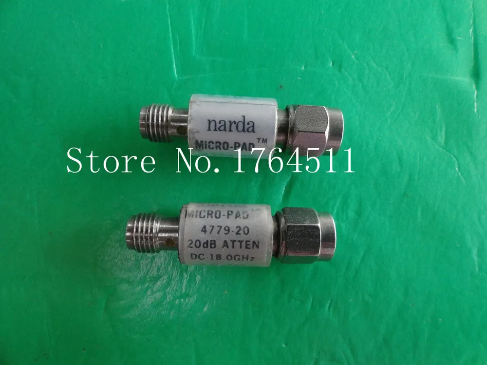 

[BELLA] NARDA 4779-20 DC-18GHz Att:20dB P:2W SMA coaxial fixed attenuator