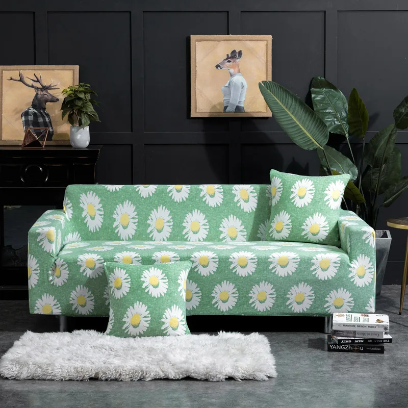 Slipcovers диван все включено секционный l-образный Диванный Чехол Эластичный чехол на весь диван для гостиной стул/на двоих/диван/Большой Диван - Цвет: Color 15