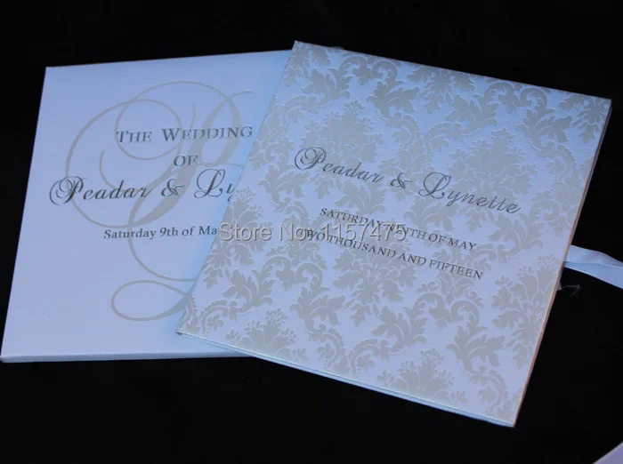 HI1074 -01 Personal Customized Luxury Wedding Invitation with Hardcover.JPG