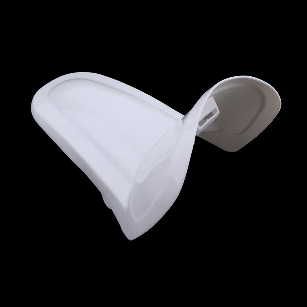 Universal Motorcycle Front Rear Fender Extension Extender For Yamaha PW50 White Plastic Front Fender Motorcycle Accessory