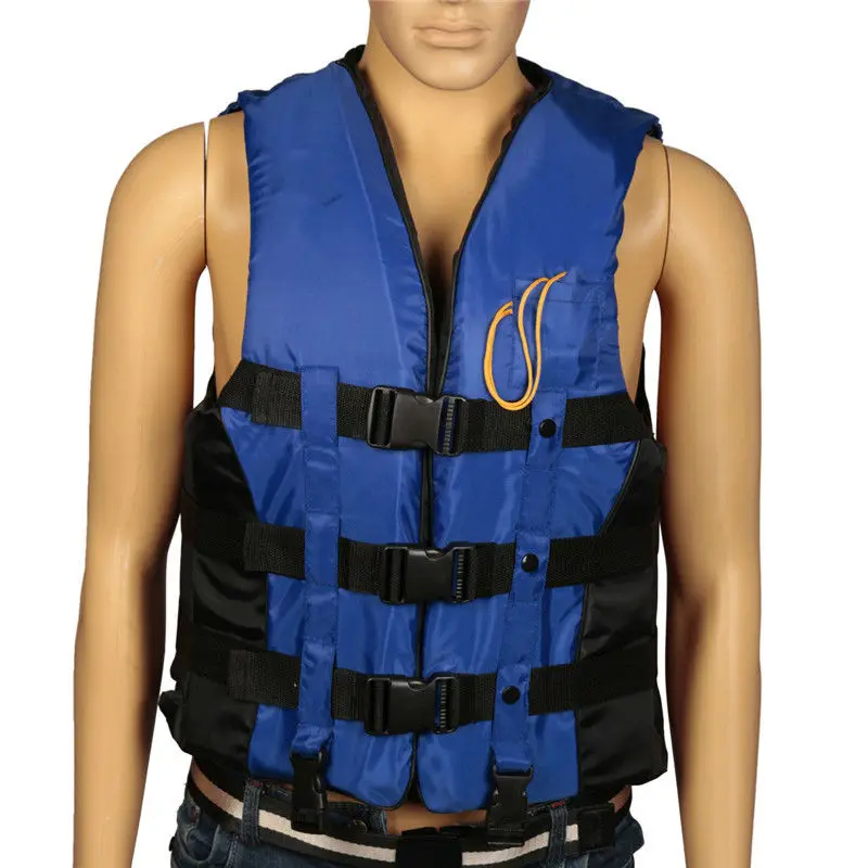 

NEW ARRIVAL 3 Colors M Swimming Boating Surfing Sailing Polyester Foam Life Jacket Vest Whistle Prevention Flood With Stride Acr