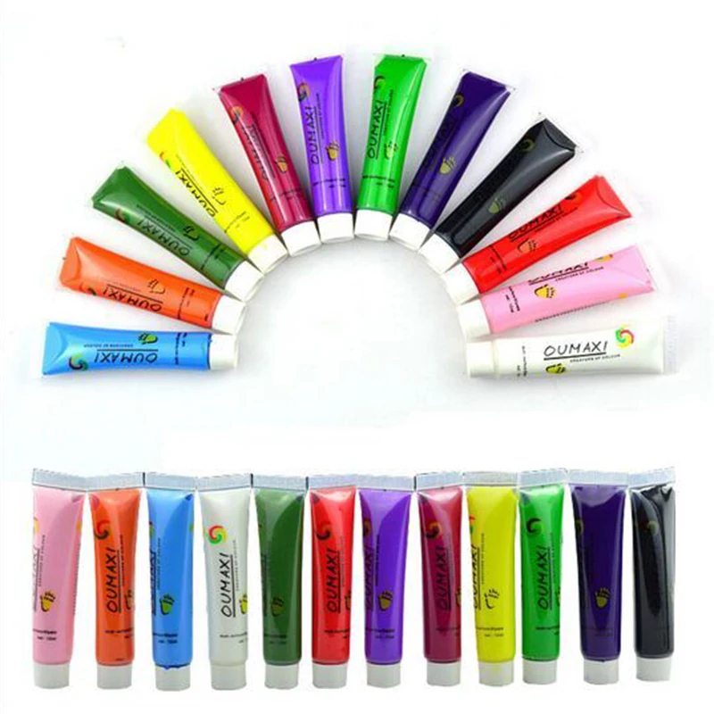 Aliexpress.com : Buy 12pc/set Nail Polish 3D Paint Tube Draw Painting ...