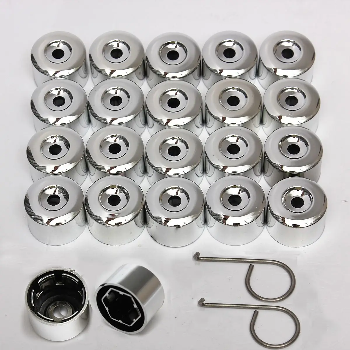 20 шт./компл. 17 мм колпачки для болтов и гаек из сплава VW /GOLF /PASSAT /POLO|bolt cover caps|lug boltbolt