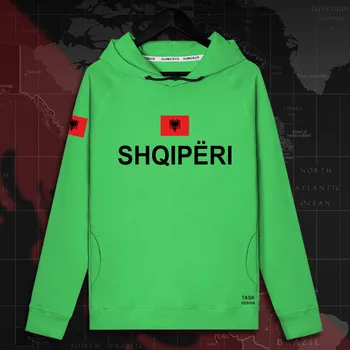 

Republic of Albania ALB Albanian mens hoodie pullovers hoodies men sweatshirt streetwear clothes Sportswear tracksuit nation new