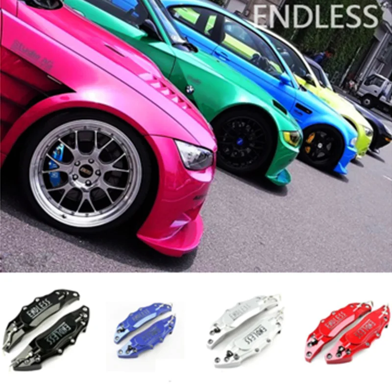 KUNBABY 4PCS/Sets ENDLESS Caliper Cover Aluminum Alloy Brake Caliper