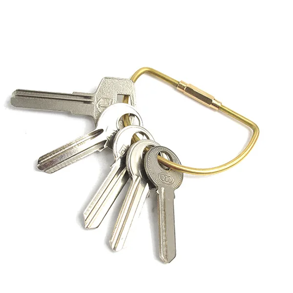 Buy One Piece High Quality Outdoor EDC gear Brass D