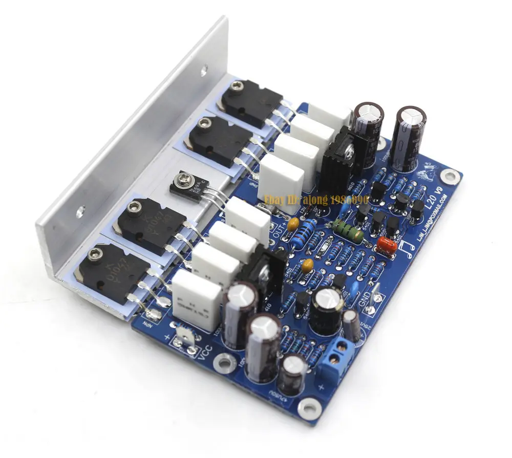 

ZEROZONE Assembeld L20 Mono Amplifier Board With Angle Aluminum Mono 350W Amp Board