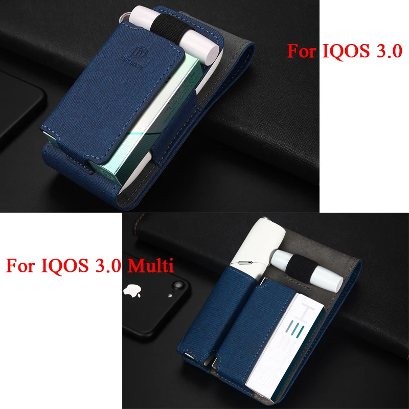 Модный кожаный портативный мини чехол защитный для сигарет IQOS 3 0 Multi|Аксессуары| |