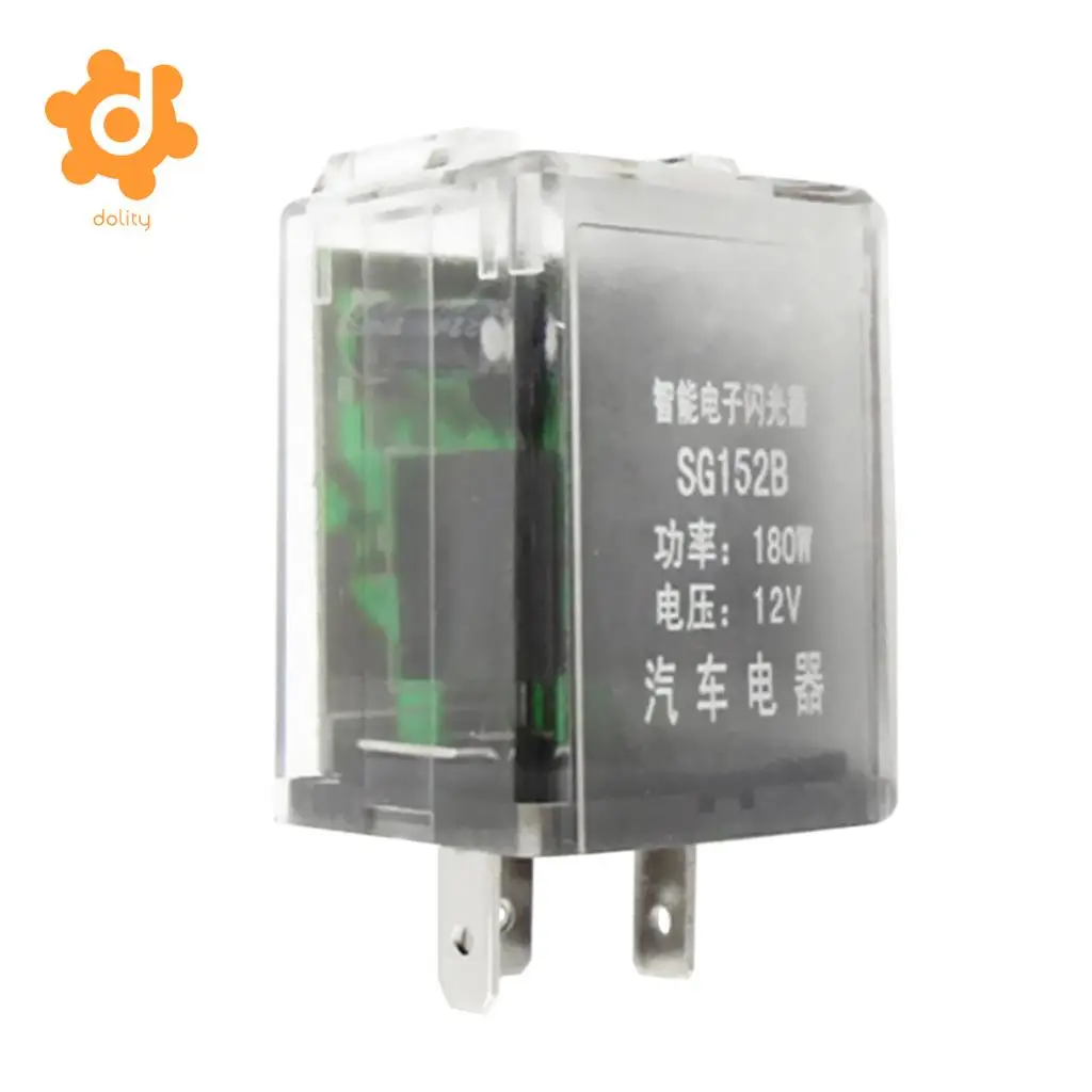 Baoblaze Car 24V 180W 3Pin Turn Signal Blink Light Indicator Electronic Flasher Relay