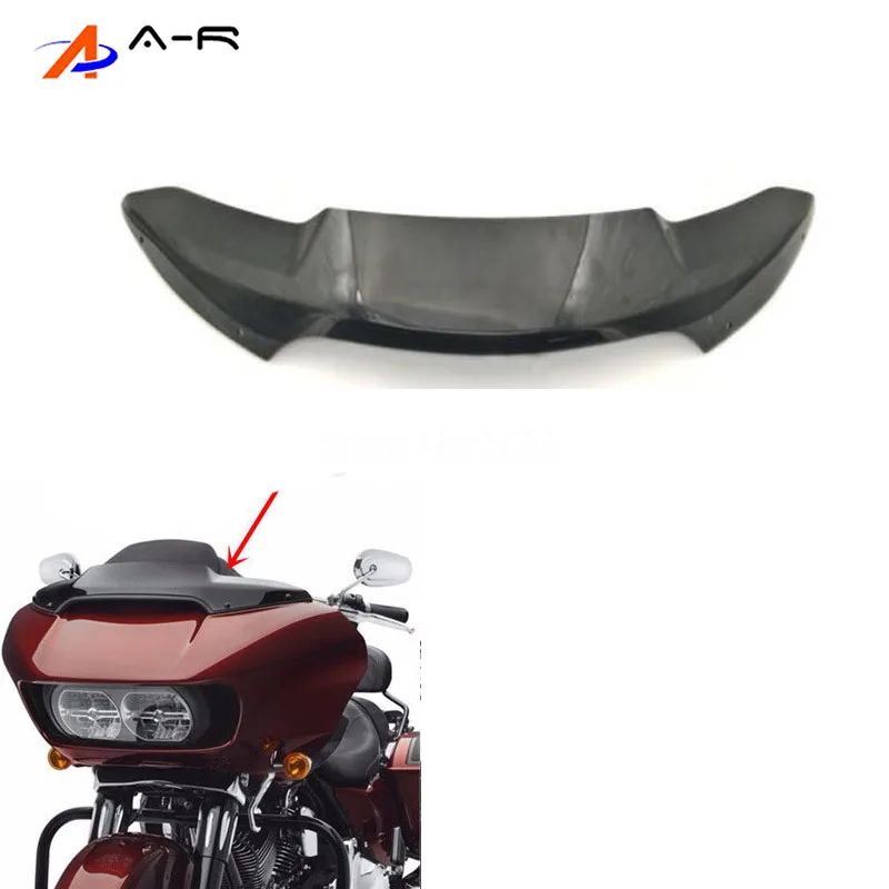 

Motorcycle Smoke Wave window Windshield Windscreen Screen Protector for Harley Road Glide FLTRX 2015-up FLTRU FLTRXS 2017