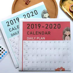 2019-2020 календарь ежедневный план 365 планировщик бумаги 1 лист 75,5*52 см