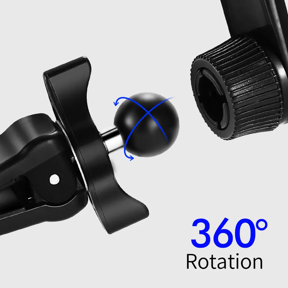 NORTHFIRE Автомобильный держатель для телефона с длинной рукояткой, крепление на вентиляционное отверстие, 360, регулируемый автомобильный держатель для мобильного телефона в автомобиле для iPhone 11/11 Pro Max XR