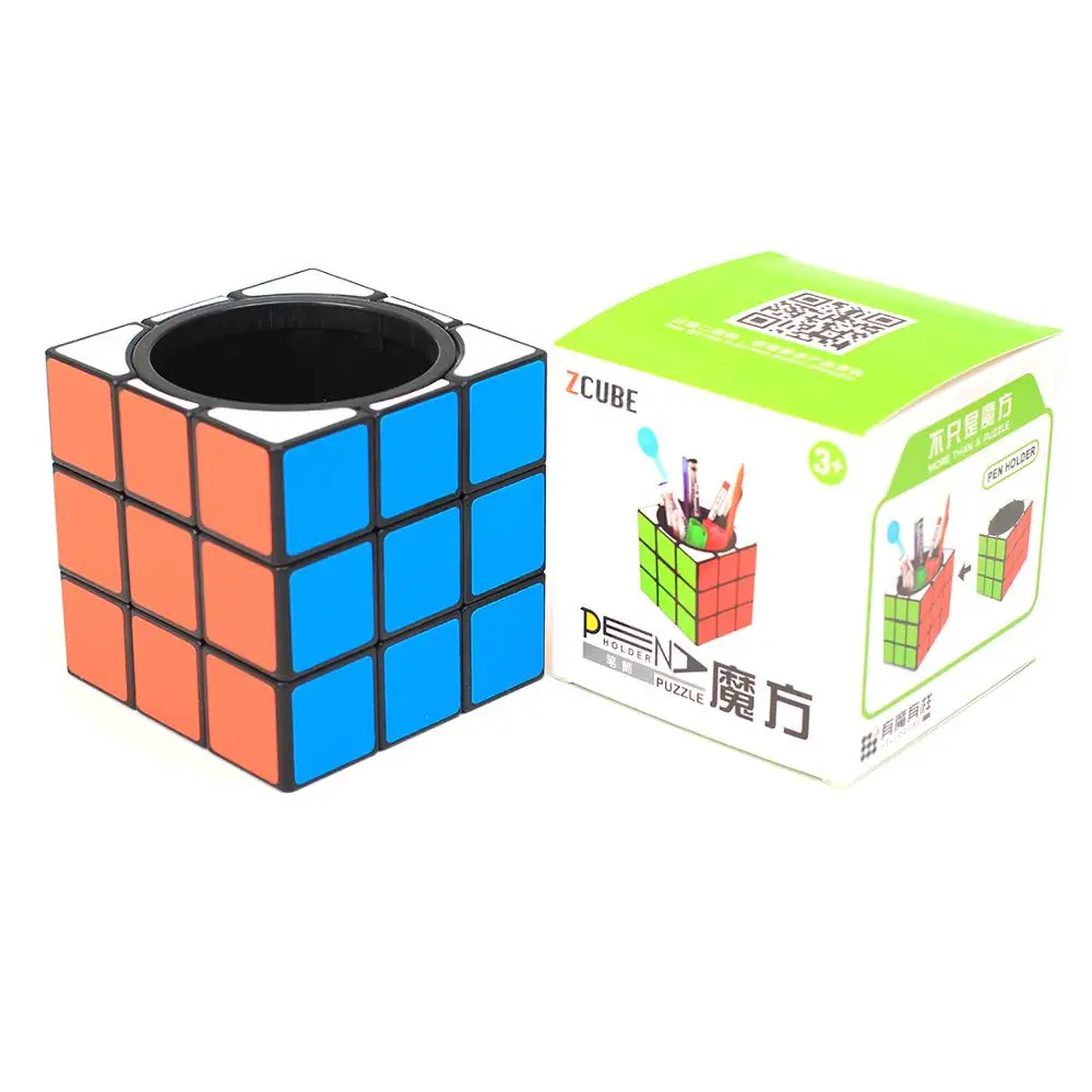 2019 Новое поступление Z cube 3x3 Держатель для ручек волшебный куб новинка подарок