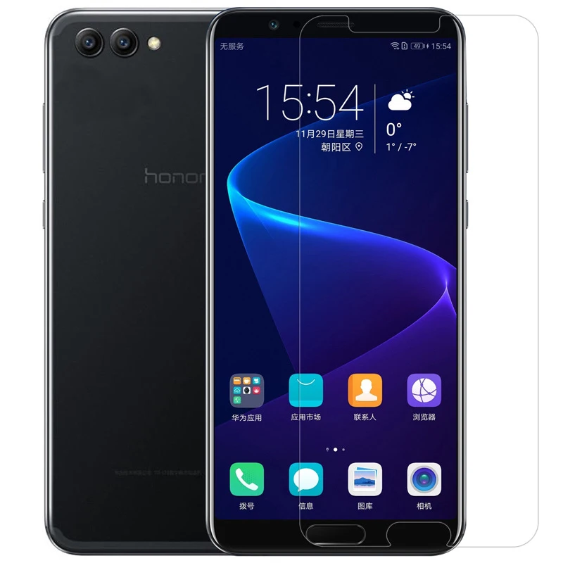 CCDZ 2PCS 9H Transparent Tempered Glass For Huawei Honor 10 9 8 Lite Screen Protector Film V10 V9 Play | Мобильные телефоны и