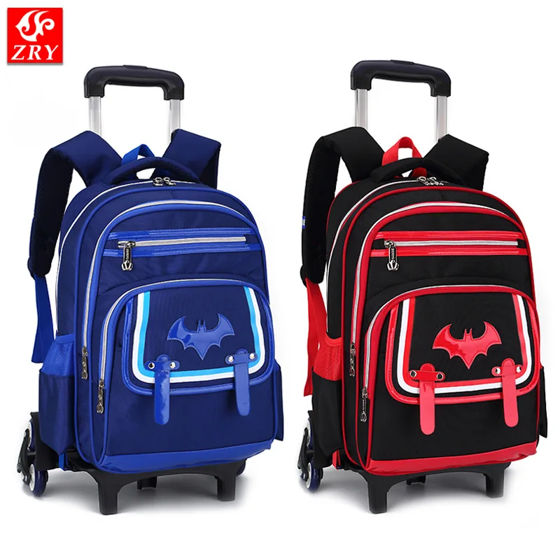 Школьные сумки тележки для мальчиков Mochila Infantil Com Rodinha студент Bookbags Bolsa Эсколар детей рюкзаки с колесами Bagpack