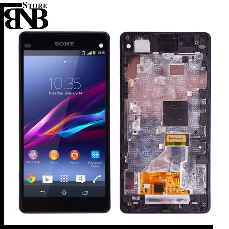 Original For SONY Xperia Z1 Compact mini LCD Display Touch Screen with