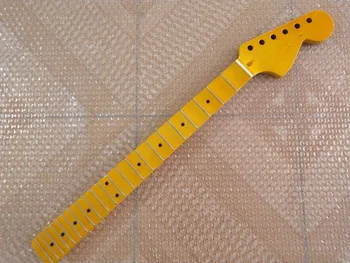 

Big headstock Full scalloped Guitar Neck for ST style 22 Fret Maple guitar part