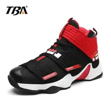 2017 TBA Summer Professional basketball shoes for Men Hook and loop sneakers Add blue or yellow Replaceable insoles  size 37-45 