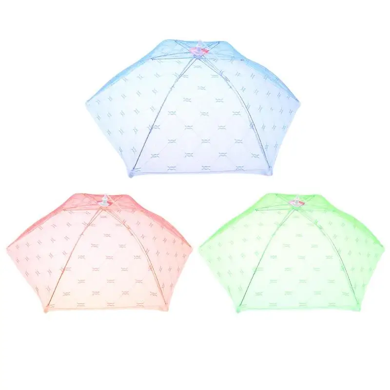 

Hexagon Lace Food Cover Umbrella Style Anti Mosquito Meal Table Mesh Cover