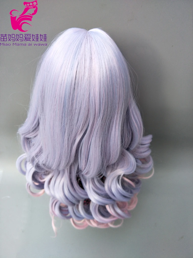 1" кукольные волосы для девочек 25-28 см круглые парики для ремонта кукольных волос аксессуары для кукол-009