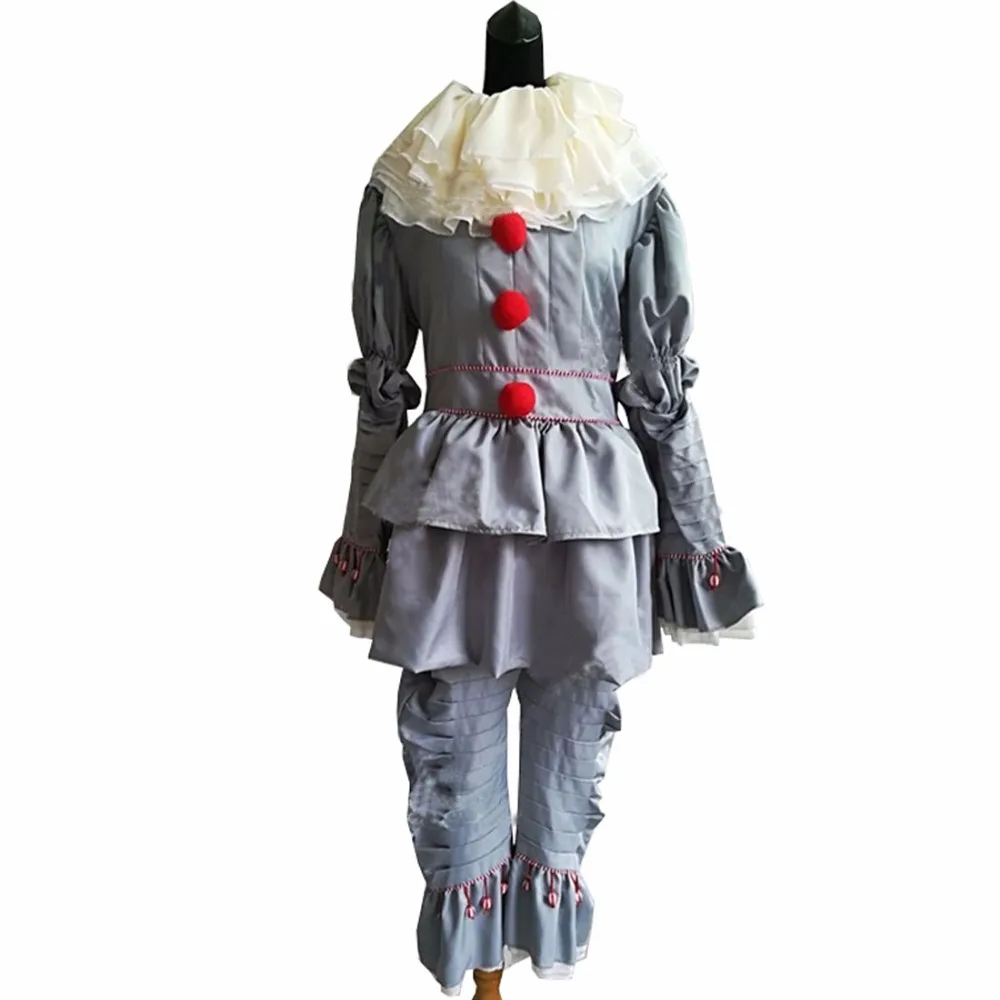 2017 Stephen King It Cosplay Costume Pennywise Costume Clown Costume