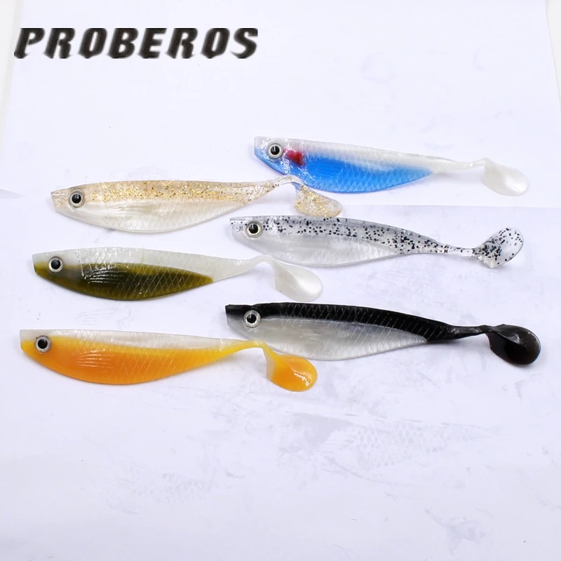 

1Pcs Artificial 15cm 12.3g Soft Lure Bait With Fish oil 3D Eyes Easy to attract Fish Suitable For winter Ice Fishing Accessor