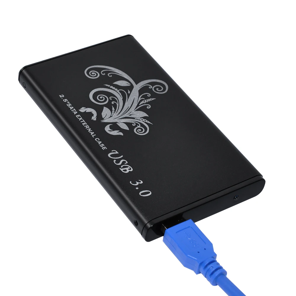 DeepFox USB 3,0 HDD Caddy Корпус 2,5 дюймов SATA SSD Чехол для мобильного диска s 2,5 HDD чехол для Windows/Mac до 5 Гбит/с