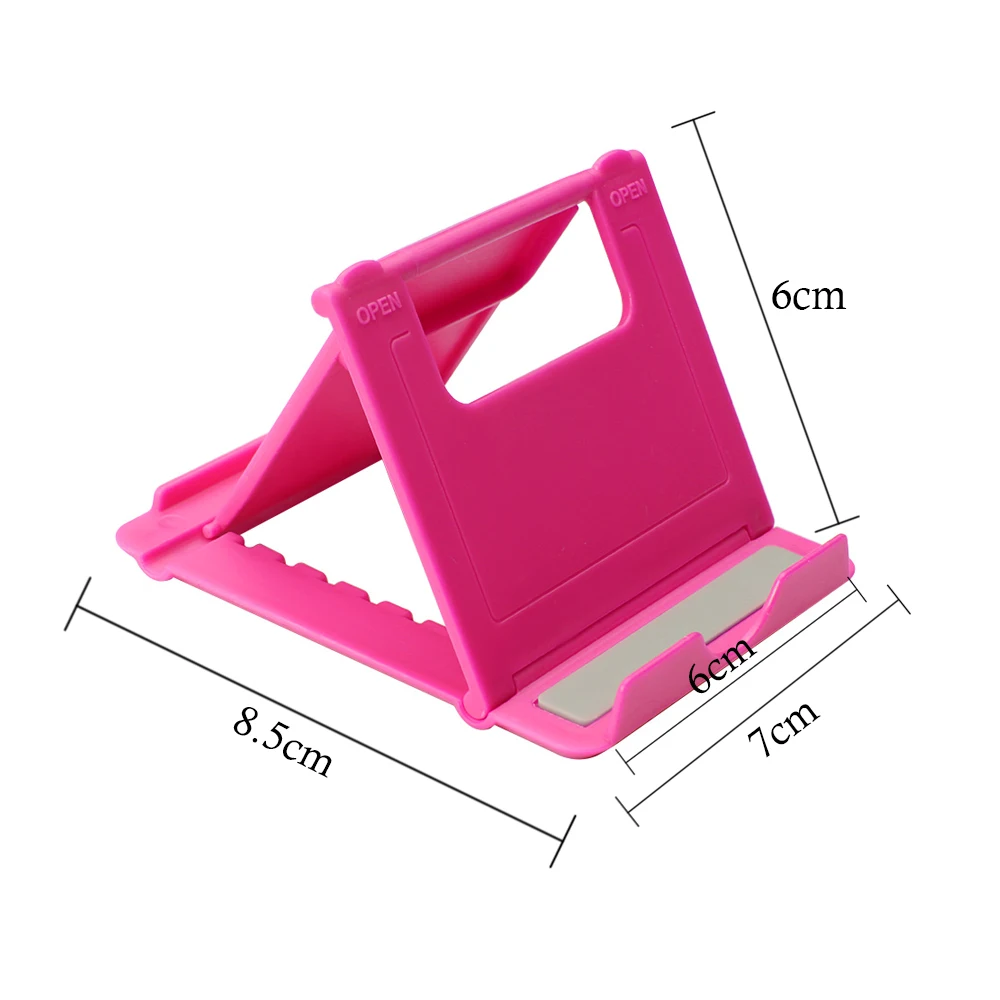1 шт Универсальная регулируемая подставка для мобильного телефона Портативная Складная Настольная подставка для смартфона подставка для iPhone samsung