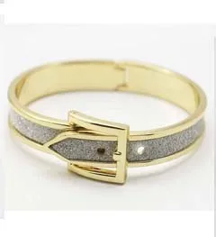 Нерегулярные блестящий серебристый и золотой широкий весенние браслеты для женщин нержавеющая сталь ювелирные изделия