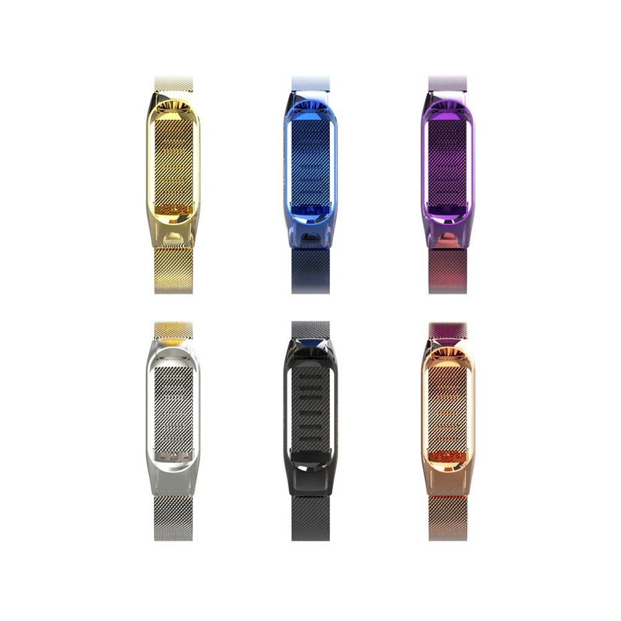 (AliExpress sdandard доставка) mi band 3 ремешок из металла нержавеющая сталь Ремешок на руку