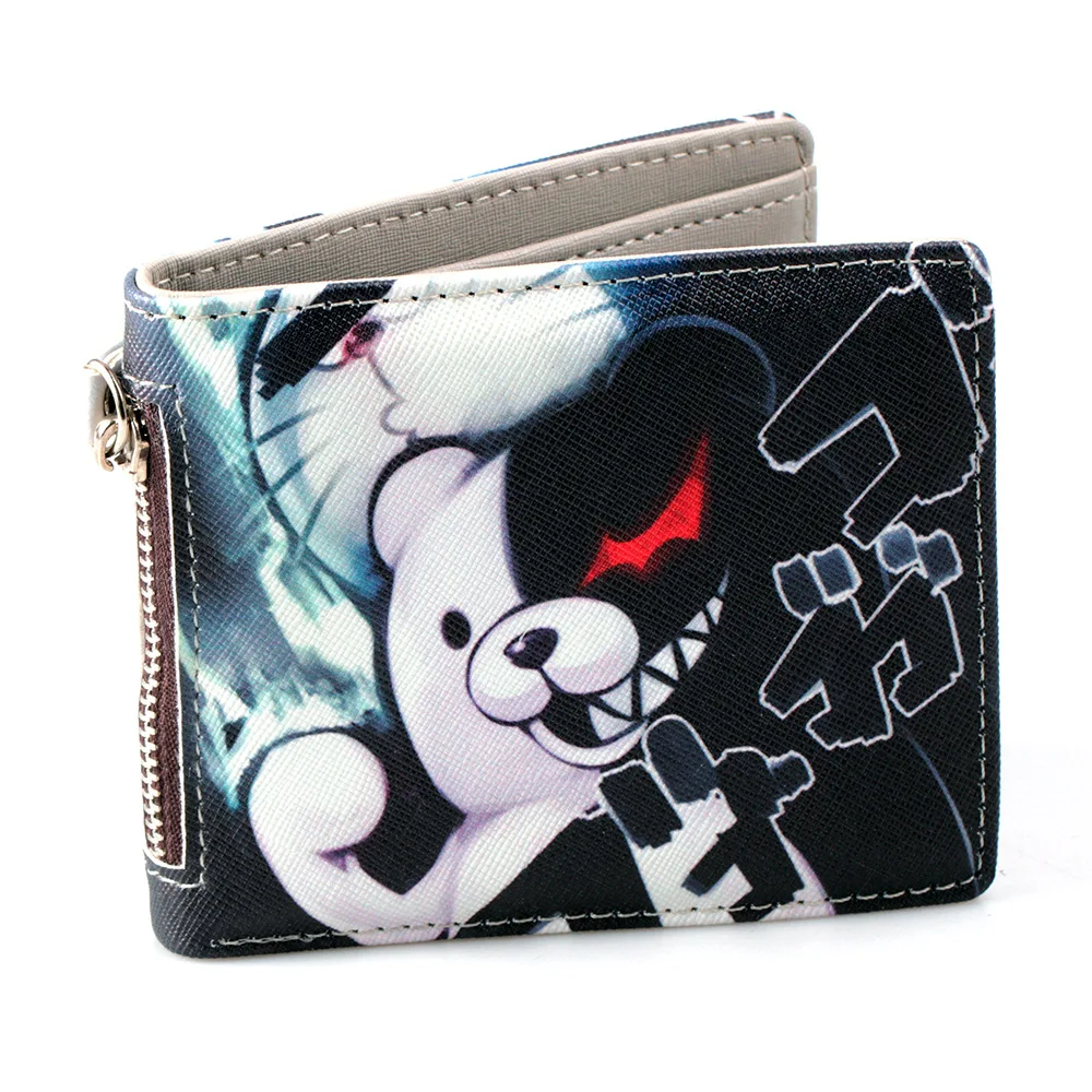 Danganronpa: Trigger Happy кошелек Havoc для карт джинсовый мешок из парусины Notecase Oxford