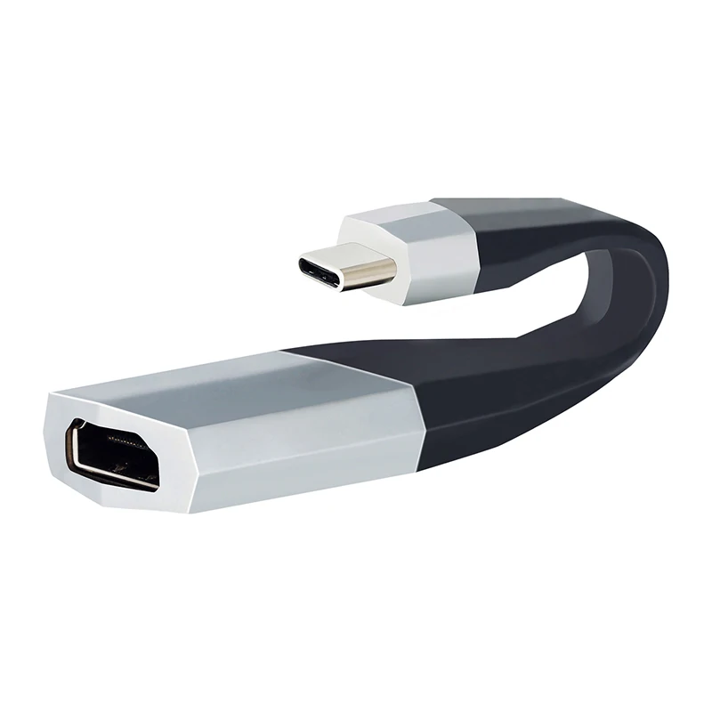 USB C до HDMI адаптер 4 К UHD Тип C 3,1 мужчина к женщине HDMI Кабель-адаптер для samsung Galaxy S8/S8 + для huawei Коврики 10