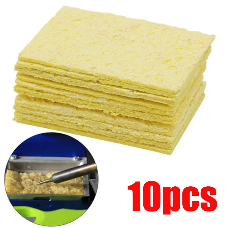 

Accessories Sponge Tools Home 10Pcs Cleaning Cleaner Enduring Electric Welding Soldering Iron Set Kit Workshop
