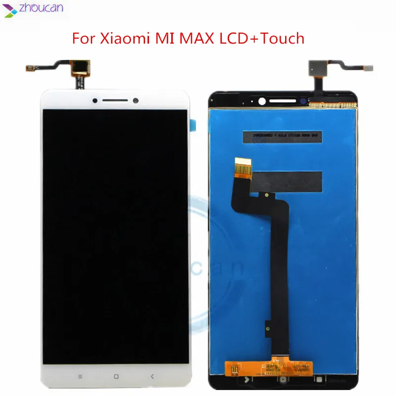 6 44 &quotдля Xiaomi Mi Max LCD 1 дисплей сенсорный экран дигитайзер с рамкой для | Мобильные